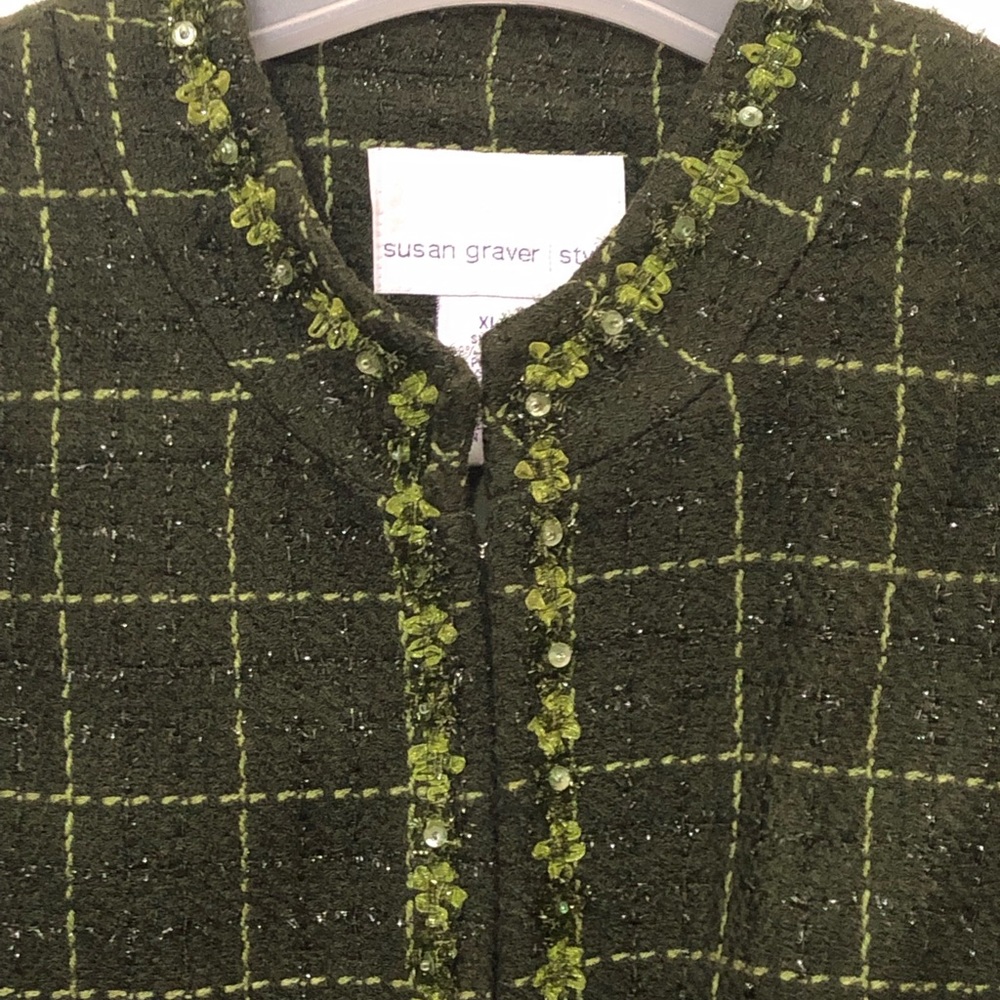 Susan Graver Chanel style jacket - Picture 2 of 2